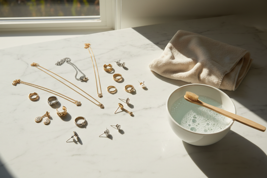 How to Care for Your Gold and Silver Jewelry at Home
