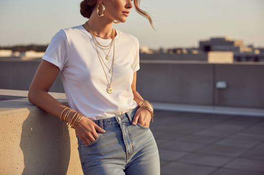 How to Style Gold Jewelry with Casual and Elegant Outfits