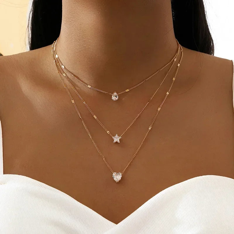Crystal Zircon Heart